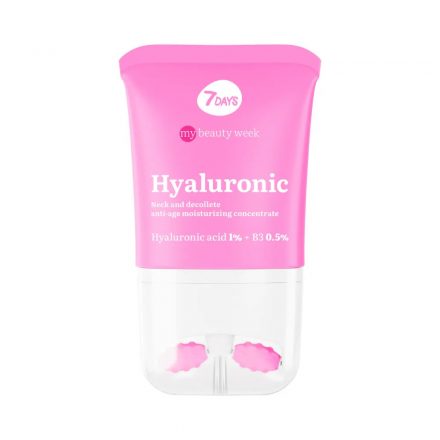 Anti-Aging hidratáló koncentrátum görgős applikátorral MY BEAUTY WEEK HYALURONIC, 80ml  