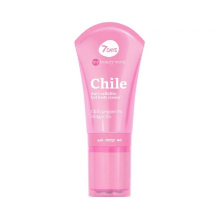 CHILE HOT Anti-cellulit hatású forró testápoló krém, 130ml 